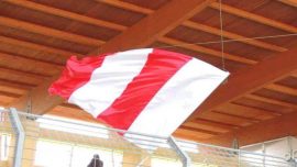 Bandiera Avetrana biancorossa
