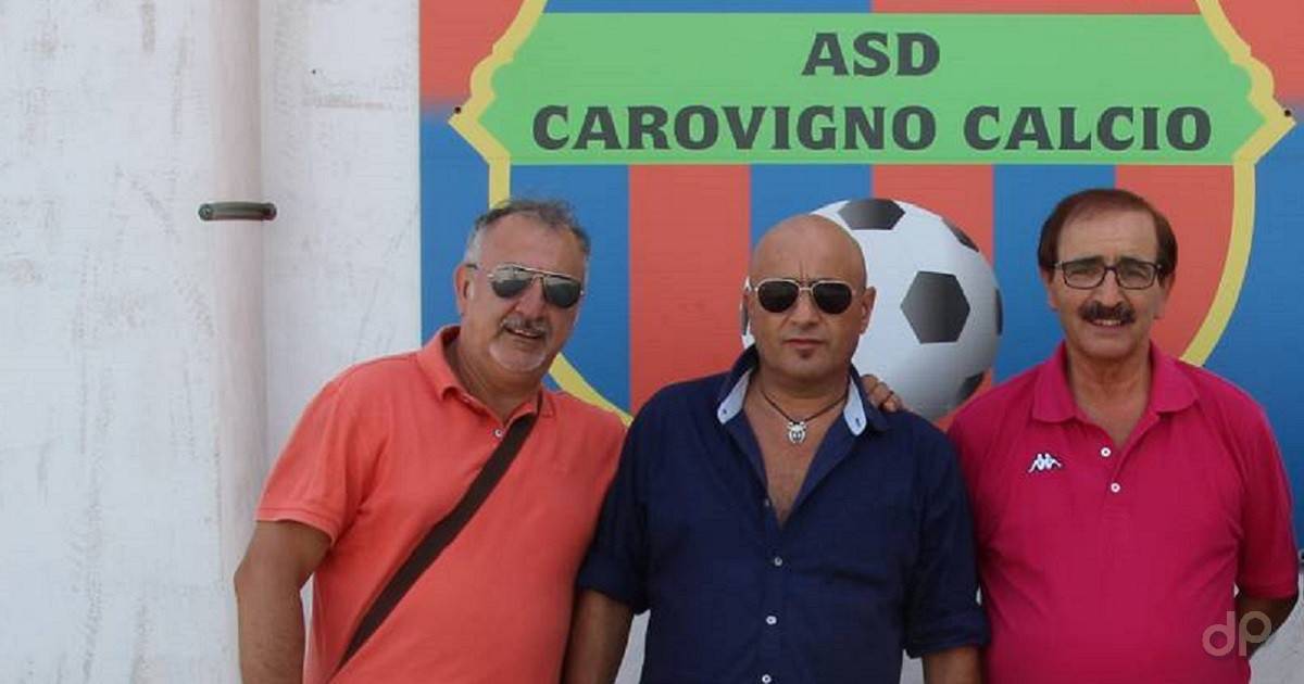 I dirigenti Carovigno Pasquale Valente, Michele Lanzilotti e Francesco Lotti
