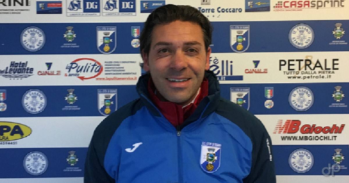 Giuseppe Laterza allenatore Fasano 2017