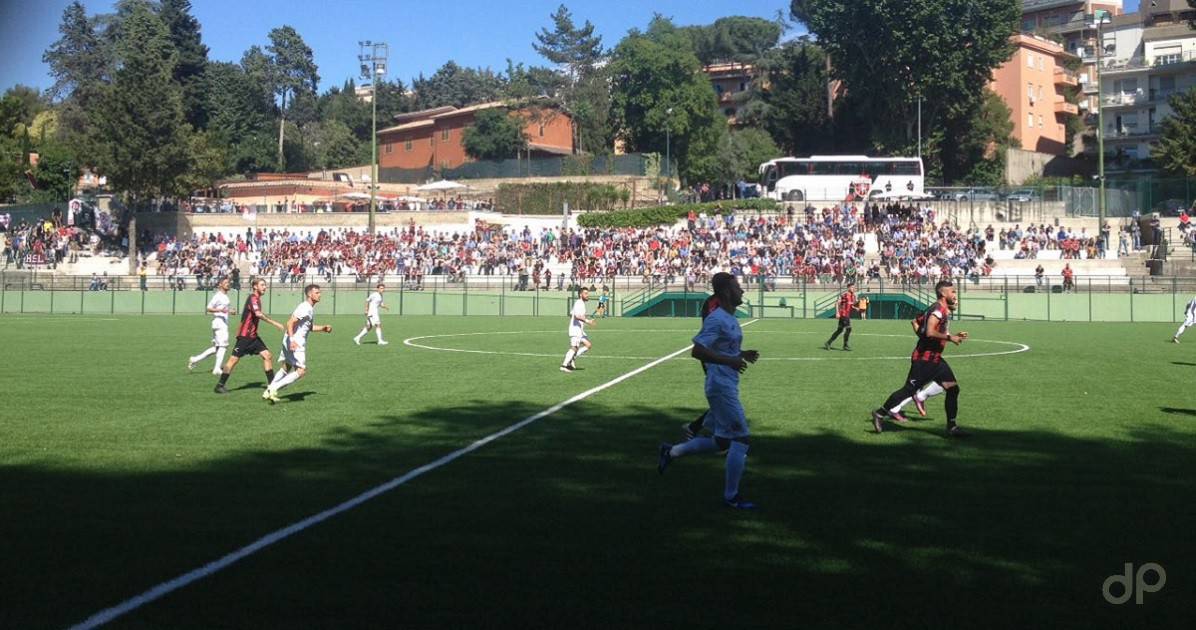 Playoff Serie D 2017, un momento dell'incontro tra Trastevere e Nocerina