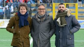 Storelli, Pedone e Ruggieri, dirigenti UC Bisceglie 2017