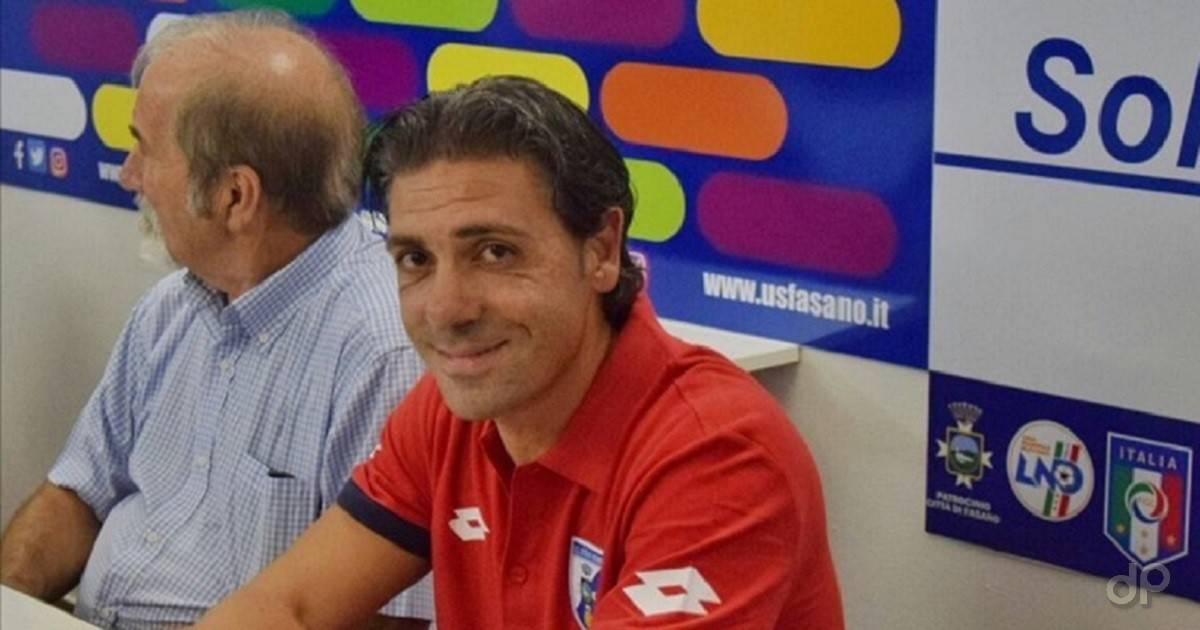 Giuseppe Laterza allenatore Fasano 2017