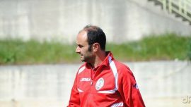Matteo D'Arienzo allenatore Monte Sant'Angelo 2017