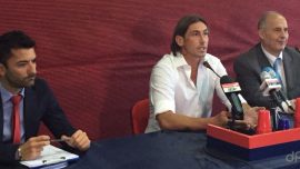 Presentazione Luigi Panarelli allenatore Taranto 2018