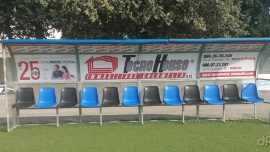 Panchina stadio Ruvo di Puglia 2019