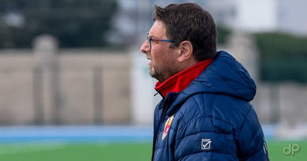 Mimmo Leonino allenatore Borgorosso Molfetta 2019