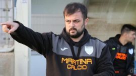 Giacomo Marasciulo allenatore del Martina 2019