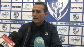 Massimiliano Olivieri allenatore Brindisi 2019