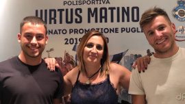 Giorgio Kavin e Lucas Garcia alla Virtus Matino 2019