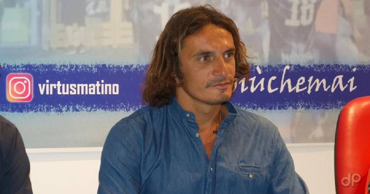 Giuseppe Branà allenatore Virtus Matino 2021