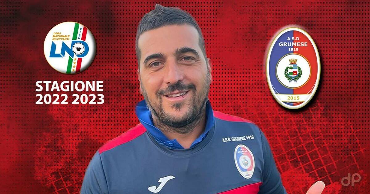 Vito Digiorgio allenatore Grumese 2022