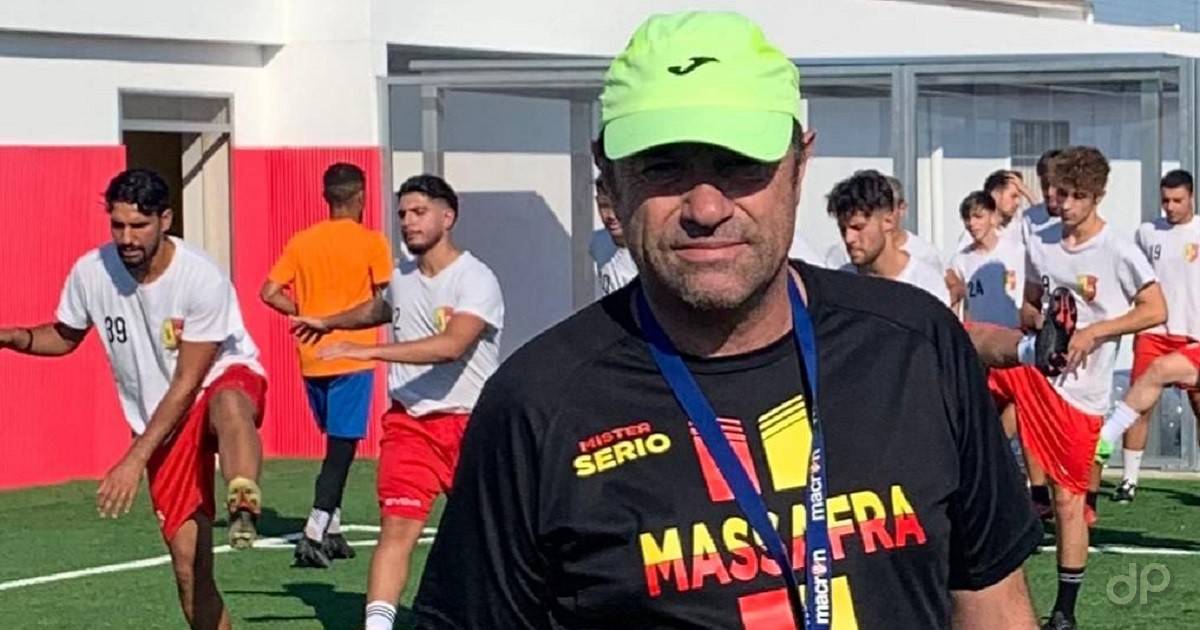 Angelo Serio allenatore Soccer Massafra 2022