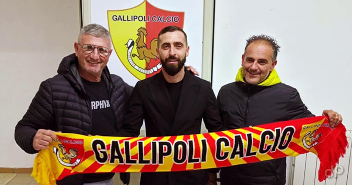 Giovanni Cavallaro allenatore Città di Gallipoli 2024
