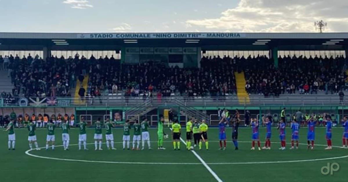 Manduria-Paternò Coppa Italia Eccellenza